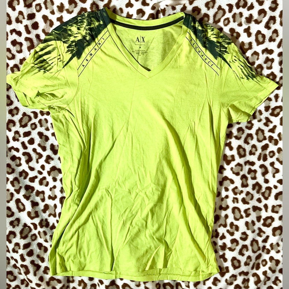 Armani exchange graphic t shirt